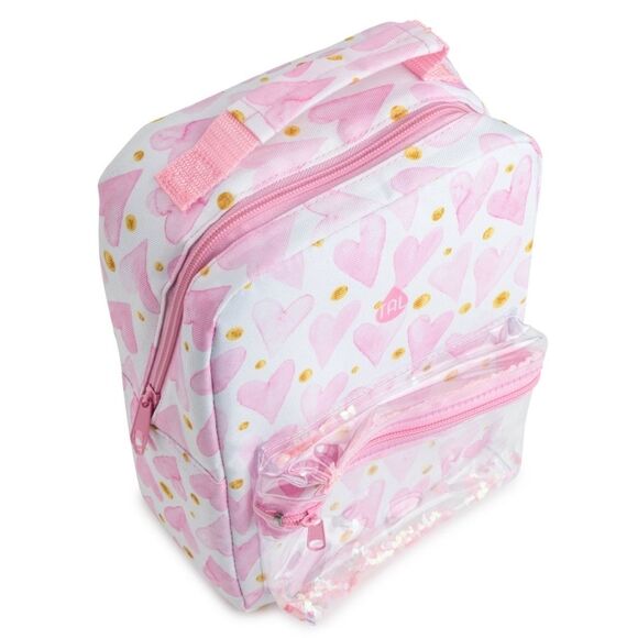 TAL Kids Insulated Lunch Bag, Pink Hearts - Picture 3 of 8